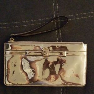 Kate Spade Gold Wristlet